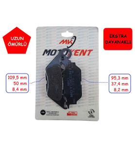 Tvs Jupiter 125-Ntorq Ön Fren Disk Balatası Mtk 175-193