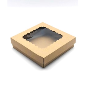 23x23x6 Kraft Çok Amaçlı Kutu Karton Kutu (10 Adet)