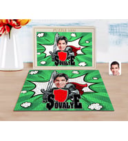 BK Gift Kişiye Özel Şövalye Karikatürlü 1000 Parça Profesyonel Puzzle-2