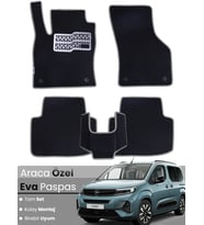 OPEL COMBO (2018-2025) Uyumlu EVA Paspas Tam Set–Araca Özel,Kolay Montaj,Oto Paspas