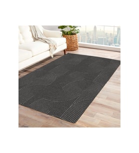 Jassrug Rölyef Halı 150X220 Joy Antrasit