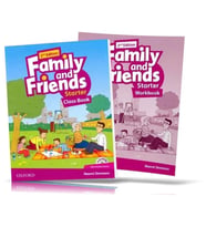Family and Friends Starter : Class Book and WORKBOOK with Downloadable Audios