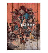 ekart The Last Of Us Model Ahşap Tablo 32cm X44cm