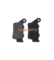 Honda NC 700- NC 750 - İntegra (2012-2014) Arka Fren Balatasi A KALİTE-ARASMOTO (Siyah)