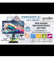 Quadro Expanse Aı B424 14165, İ5-14400, 23,8" Fhd Ekran, 16gb Ram, 512gb Ssd, Pivot, Paylaşımlı Vga,