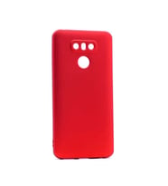 LG G6 Uyumlu Kılıf Zore Premier Silikon Kapak (Kırmızı)