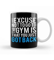 The Best Excuse Not To Go To The Gym Kupa Bardak Porselen