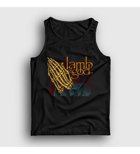 Presmono Unisex Siyah Pray Lamb Of God Atlet 94548tt