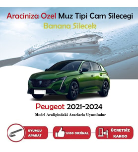 Peugeot 208 Muz Silecek Takımı 2021-2024