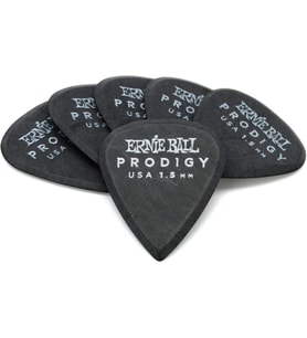 Ernie Ball Standart Prodigy Seçtikleri, 1,5 Mm, Siyah, 6'Lı Paket