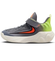 Nike Giannis Immortality(PS)Kids Basketball Shoes Lastik Bağcıklı Cırtlı Çocuk Basketbol Ayakkabısı Gri