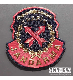 JANDARMA Trafik 3d Göğüs Arması
