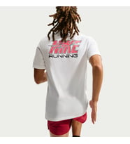 Nike M NK DF TEE STD STRIDE PRNT PK Beyaz Erkek T-Shirt IM5319-100