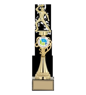 ODAK KUPA - Figürlü Kupalar - Masa Tenisi Erkek Figürlü Kupalar FG-034 A - 37 cm