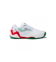 Joma T.Set 2302 - Unisex Beyaz Yeşil Kauçuk Tabanlı Spor Ayakkabı - TSETS2302T
