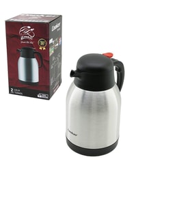 2 Litre Paslanmaz Çelik Piknik Termosu Çift Contalı Kapaklı
