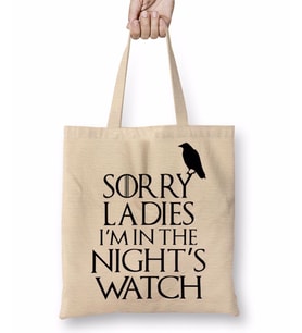 Game Of Thrones Sorry Ladies Bez Çanta Uzun Saplı