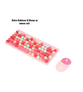 Bluetooth Klavye Mouse Seti