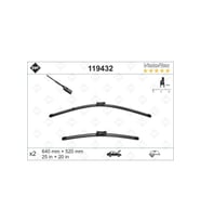Valeo 119432 Silecek Süpürgesi Ön Audı A6-a7-a8 2010 640 X 520 Mm Volkswagen-audı-seat-skod