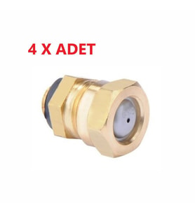 Holder Kelepçesiz İlaçlama Makina Memesi-G112-4 Adet
