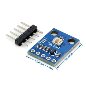 GY-2561 TSL2561 Kızılötesi ve Görünür Işık Sensör Modülü Infrared Ir 40000 Lümen Parlaklık Algılayı