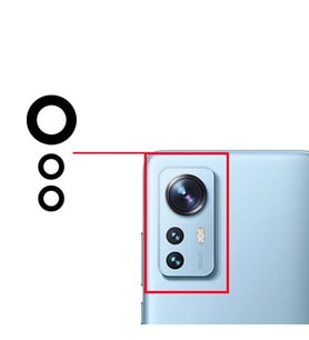 Xiaomi 12 Pro Uyumlu Kamera Lensi Cam 2201122C 2201122G