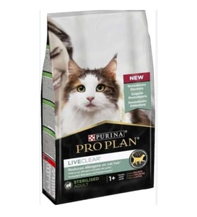 Pro Plan 1400 Gr Liveclear Alerji Azaltıcı Somonlu Kısırlaştırılmış Kedi Maması 1,4 Kg