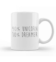 Ninety Per Cent Unicorn Kupa Bardak Porselen