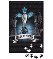 I am the Queen of Shock Wednesday Addams Puzzle 240 Parça