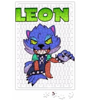 Werewolf Leon Brawl Stars Puzzle 240 Parça Yapboz