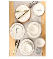 Porland Hope 24 Parça 6 Kişilik Yemek Takımı Set1