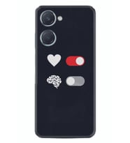 Vivo Y18 Kılıf Silikon Desen Özel Seri Love Brain 1722