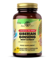 Solgar Siberian Ginseng Root Extract 60 Kapsül