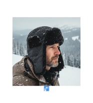%70 Cotton %30 Acrylıc, Kürklü Rus Pilot Şapka ( Kadın ve Erkekler İçin )