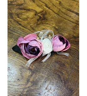 3 RENKLİ ÇİÇEKLİ TASARIM KADIN BROŞ YAKA İĞNESİ GİİM AKSESUARI 11X4 CM