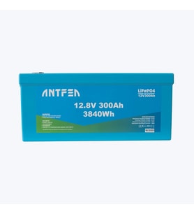 Antfea 12.8V 300Ah ABS Lityum Akü Akıllı Ekran LiFePo4
