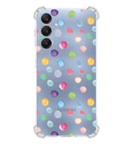 PrintiFy Samsung Galaxy A25 Uyumlu Water Color 6 Baskılı Şeffaf Köşe Korumalı Antişok Kılıf