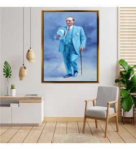ÇERÇEVELİ ATATÜRK TABLO S621