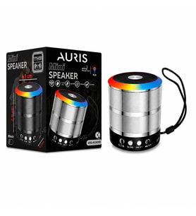 AURIS ARS-KLN190 RGB Işıklı Mini Bluetooth Hoparlör – TWS Destekli Taşınabilir Speaker