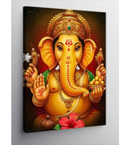 Kanvas Tablo Tanrı Ganesha