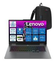 Lenovo Loq 17IRX10 Intel Core I7 13700HX 32GB Ddr5 512GB SSD RTX5060 8gb 115W Windows 11 Pro 17.3 Inç Fhd (1920X1080) IPS 300NITS 165HZ %100 Srgb Taşınabilir Bilgisayar W83JH009UTRP13 + Zetta Çanta