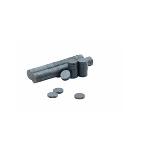 Magnet Mıknatısı Deliksiz Mıknatıs Yuvarlak Deney Mıknatısı 15x3mm- 10 Adet