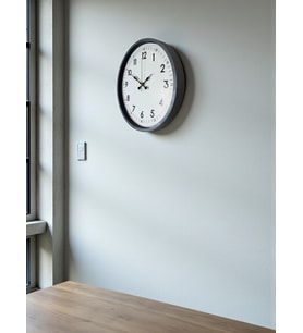 36 Cm Gri Dekoratif Duvar Saati (Standart)