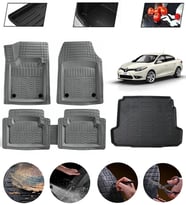 Renault Fluence Uyumlu Paspas Araca Özel Bagaj Havuzu MBS Gri