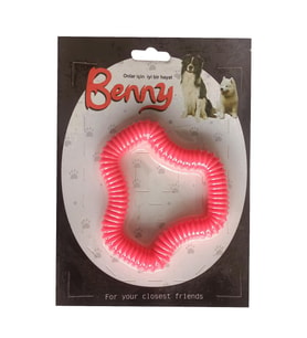 Benny Köpek Oyuncağı Sert 11 x 10 cm Kırmızı