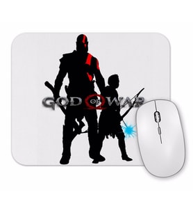 Kratos e Atreus Mouse Pad