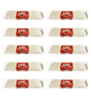 Akel Dar Dokuma Beyaz Saten Kurdele - 3 Cm. x 10 Metre - 10 Adet