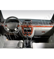 Meriç® Chevrolet Lacetti HB Ön Torpido Kaplama Maun 10 Parça 2004-2009 (Maun)