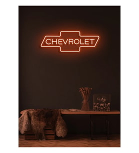 Rent A Carlara Özel CHEVROLET Yazılı Neon Tabela