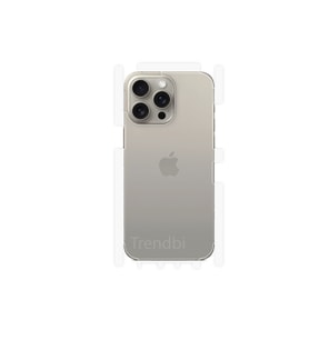 iPhone 15 Pro Max Arka Ve Yan Koruyucu Poliüretan Film
